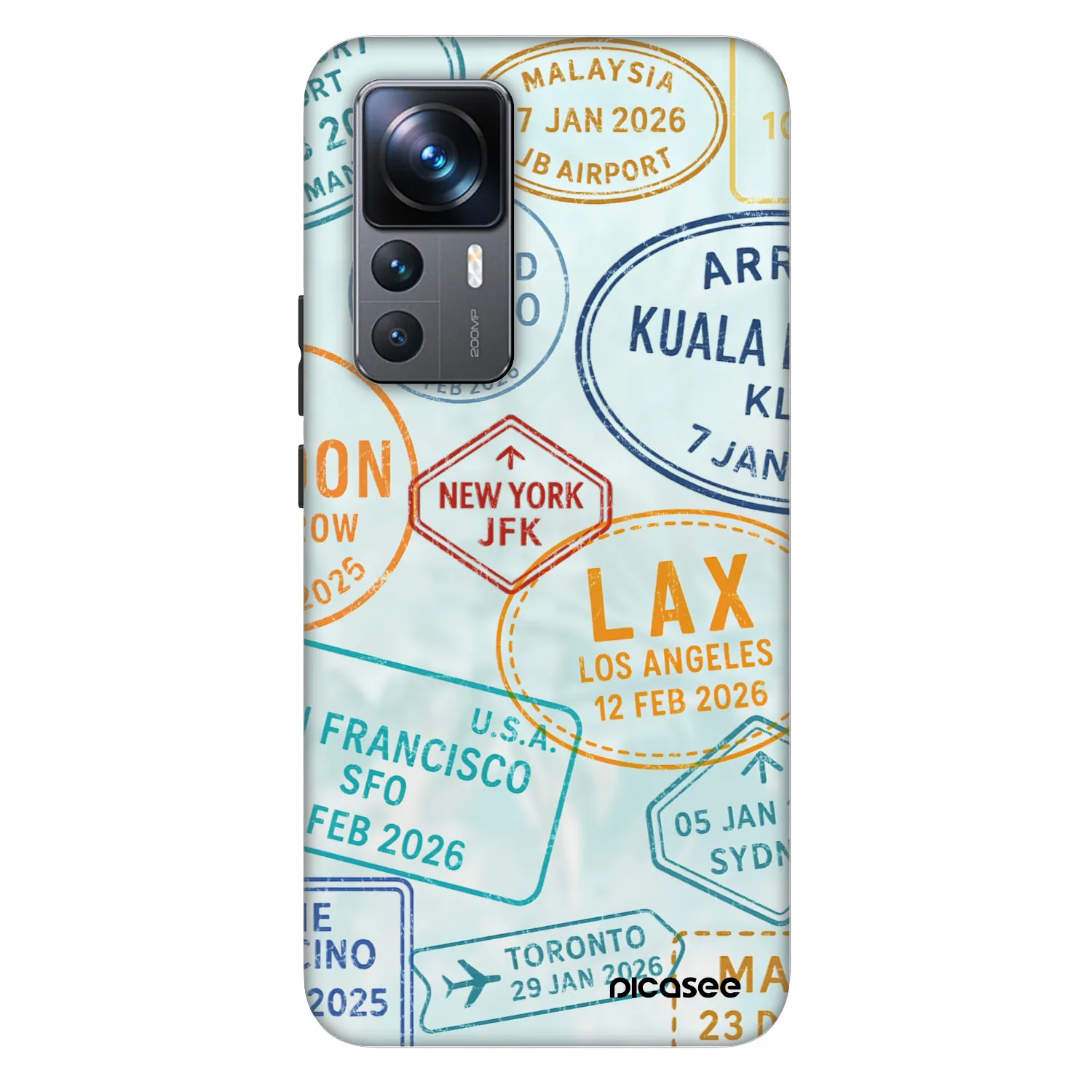 Picasee Fashion Case za Xiaomi 12T - PASSPORT EDITION
