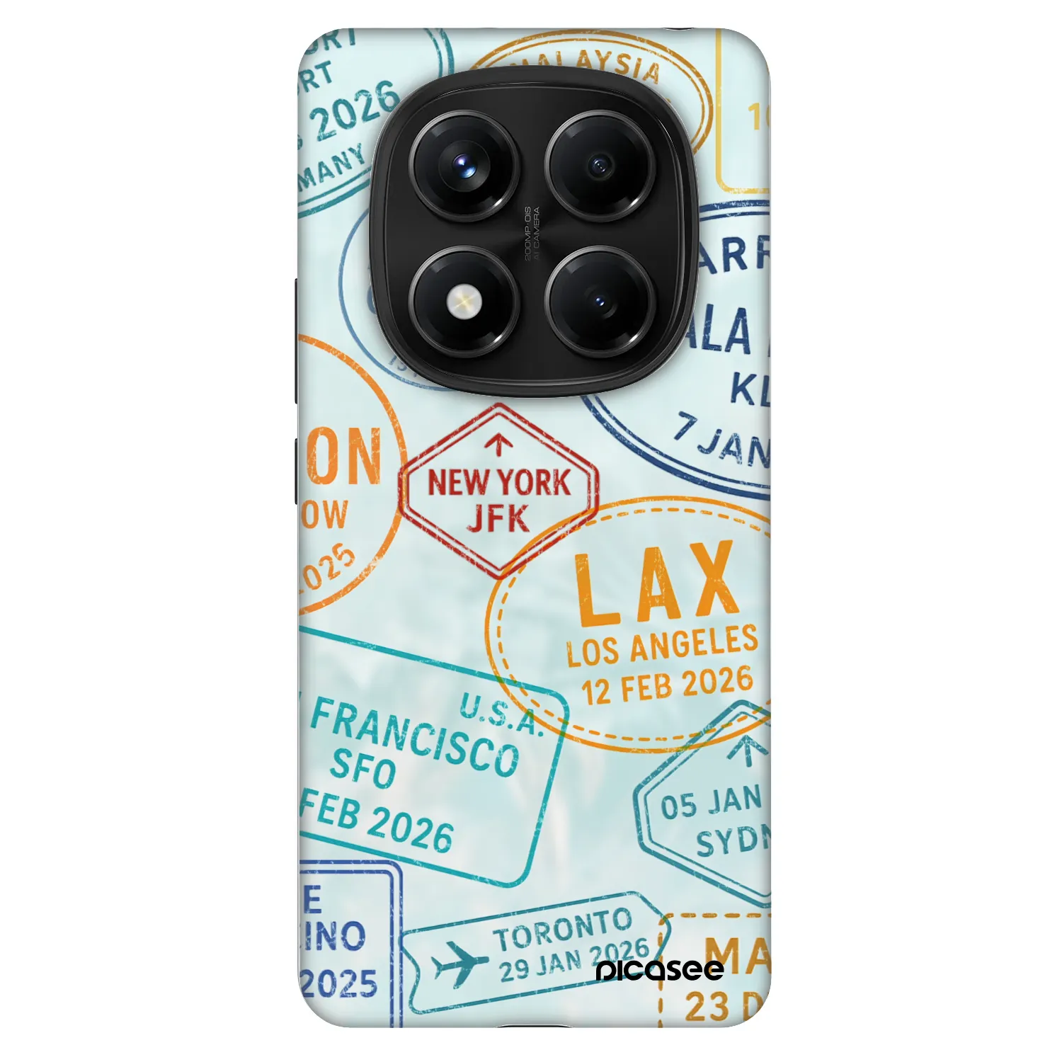 Picasee Fashion Case za Xiaomi Redmi Note 14 Pro 4G - PASSPORT EDITION