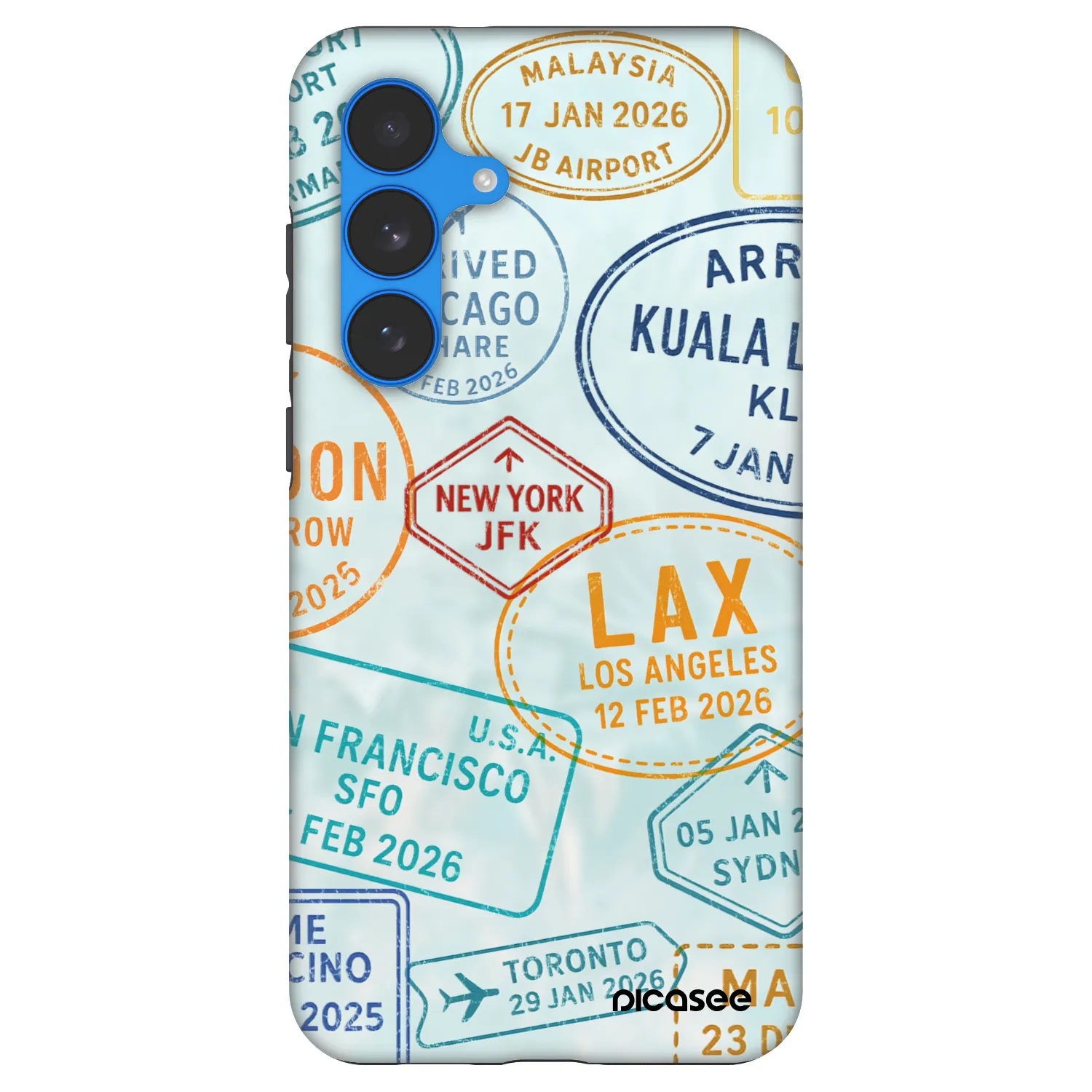 Picasee Fashion Case za Samsung Galaxy S25 FE 5G - PASSPORT EDITION