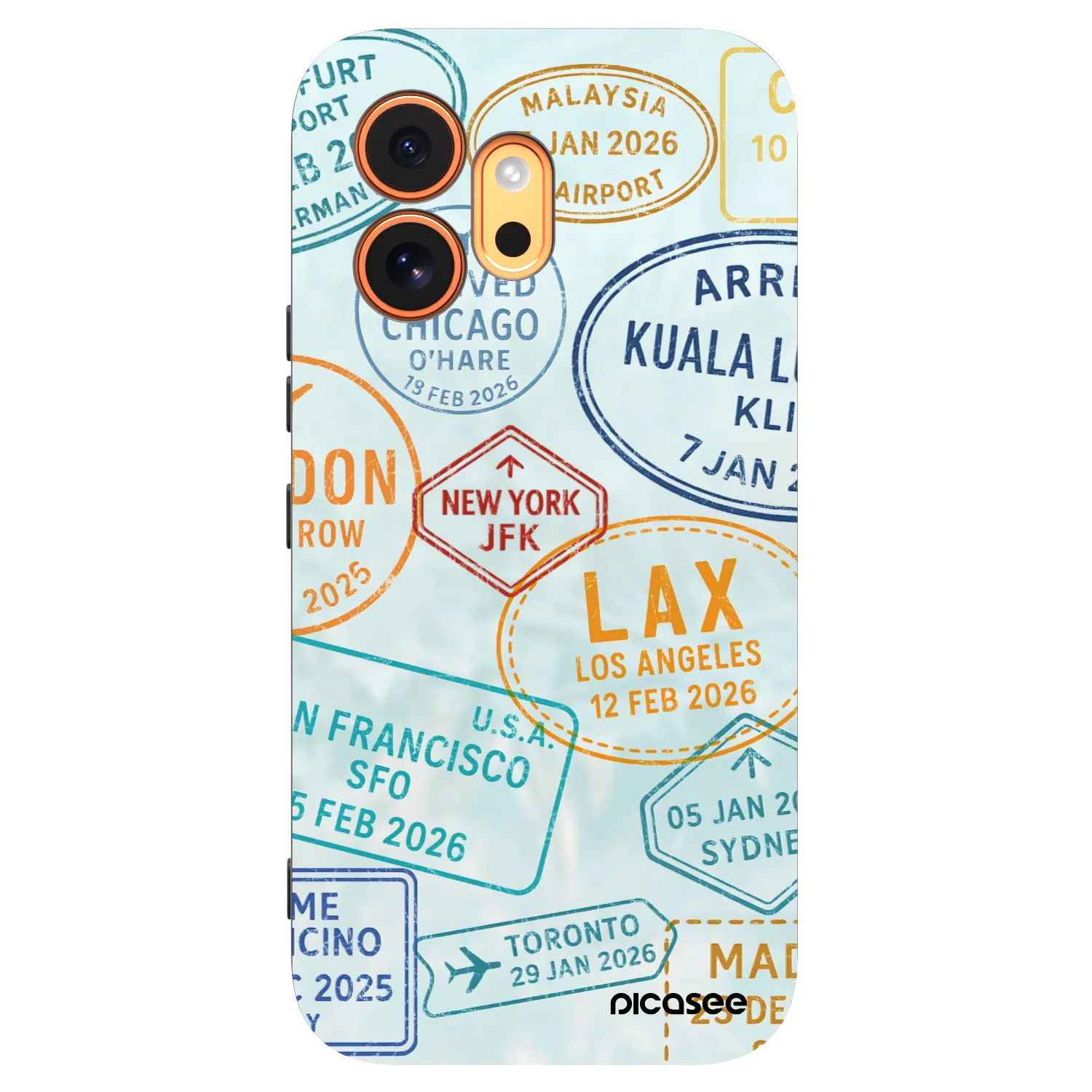 Picasee silikonski črni ovitek za Honor 600 - PASSPORT EDITION