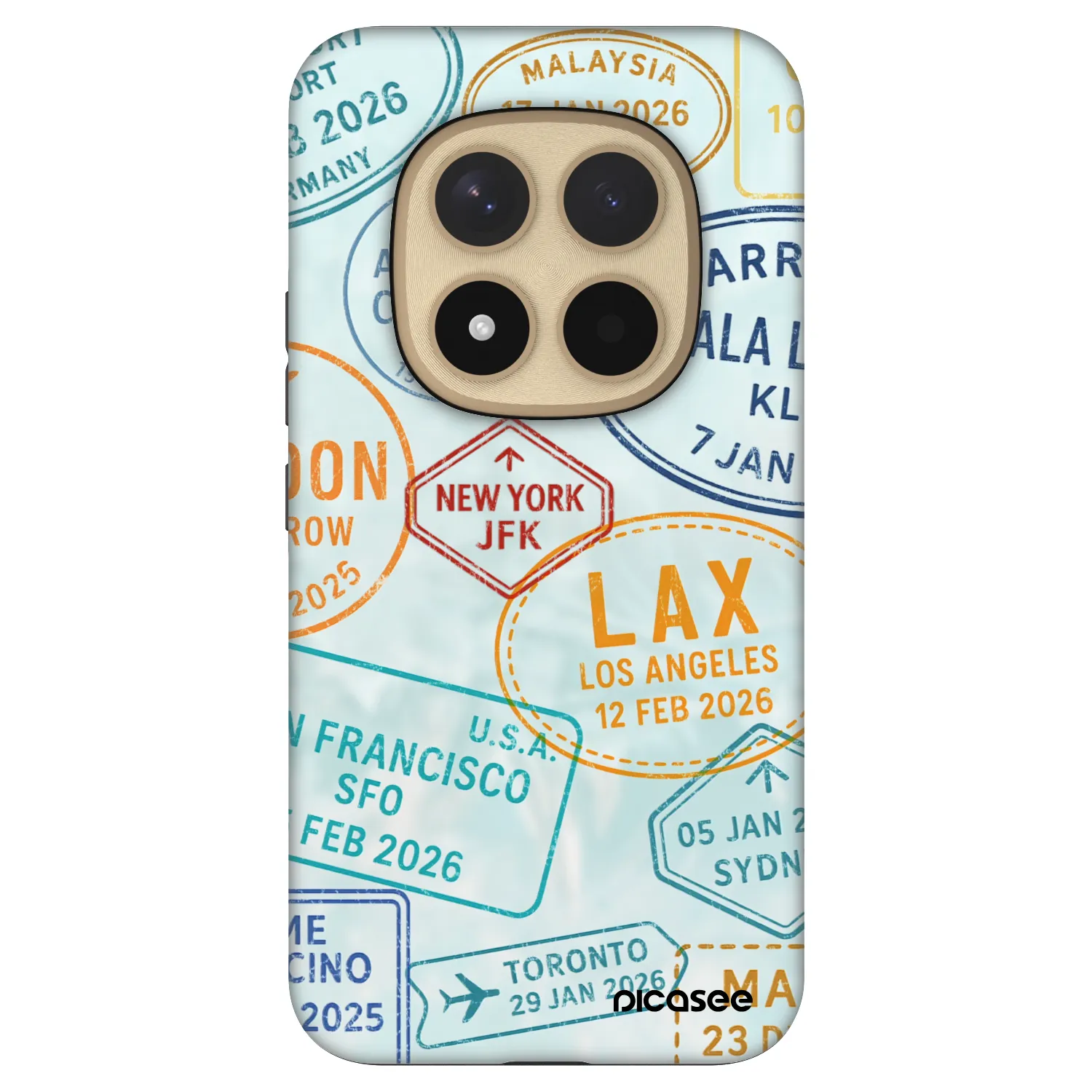 Picasee Fashion Case za Xiaomi Redmi Note 15 Pro+ - PASSPORT EDITION