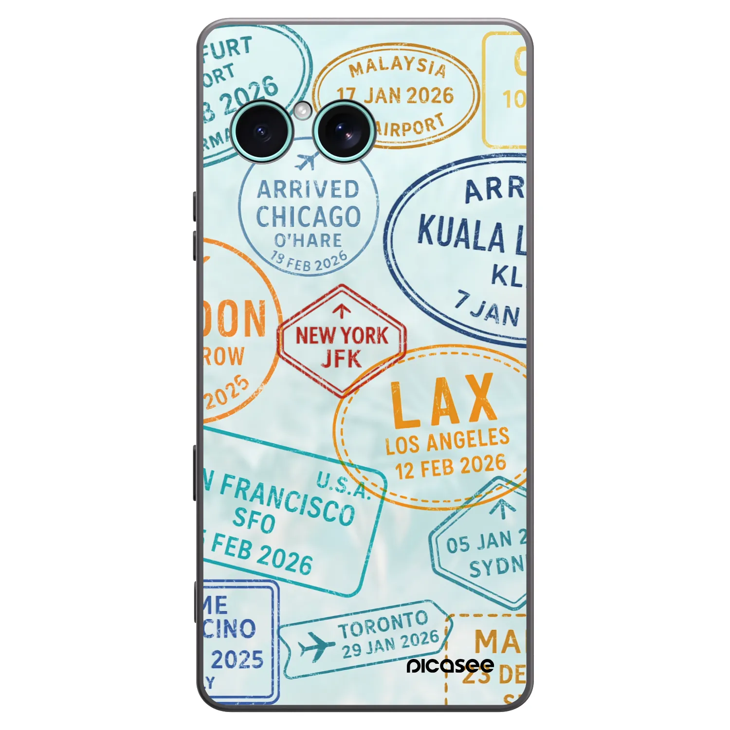 Picasee silikonski črni ovitek za Sony Xperia 10 VII - PASSPORT EDITION