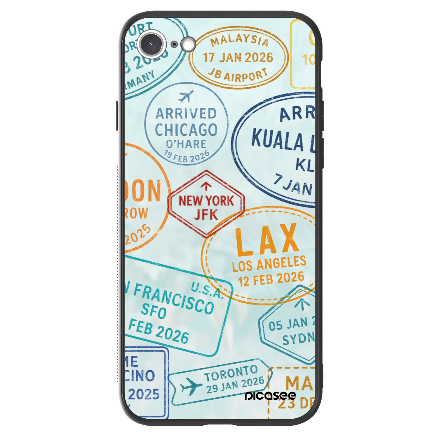 Picasee ULTIMATE CASE za Apple iPhone 7 - PASSPORT EDITION