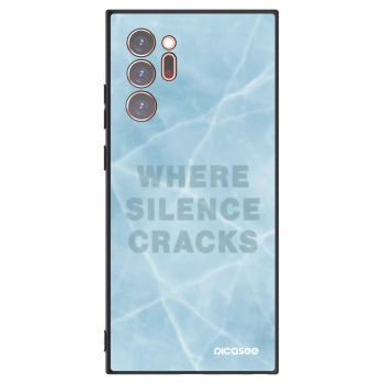 Picasee silikonski črni ovitek za Samsung Galaxy Note 20 Ultra - SILENCE