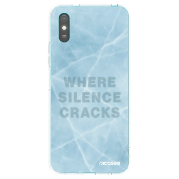 Picasee silikonski prozorni ovitek za Xiaomi Redmi 9A - SILENCE