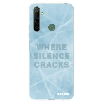 Picasee silikonski prozorni ovitek za Realme 6i - SILENCE