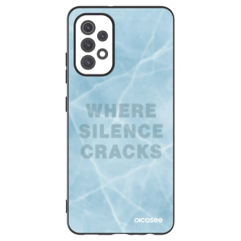 Picasee silikonski črni ovitek za Samsung Galaxy A32 5G A326B - SILENCE