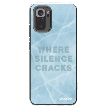 Picasee silikonski prozorni ovitek za Xiaomi Redmi Note 10S - SILENCE