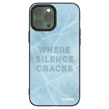 Picasee silikonski črni ovitek za Apple iPhone 13 Pro Max - SILENCE