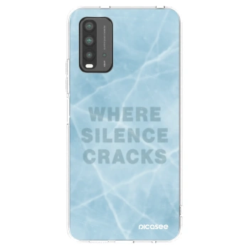 Picasee silikonski prozorni ovitek za Xiaomi Redmi 9T - SILENCE
