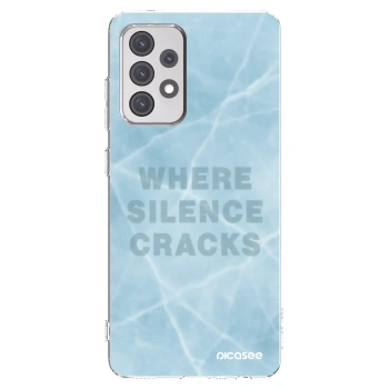 Picasee silikonski prozorni ovitek za Samsung Galaxy A52s 5G A528B - SILENCE