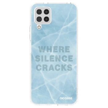 Picasee silikonski prozorni ovitek za Samsung Galaxy A22 A225F 4G - SILENCE