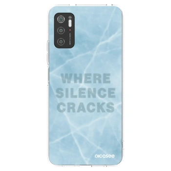 Picasee silikonski prozorni ovitek za Xiaomi Poco M3 Pro 5G - SILENCE