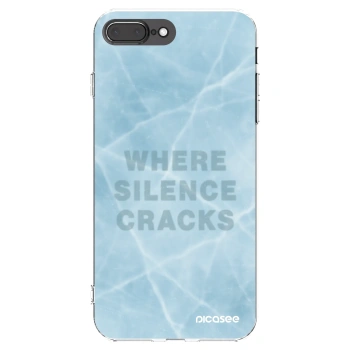 Picasee silikonski prozorni ovitek za Apple iPhone 7 Plus - SILENCE