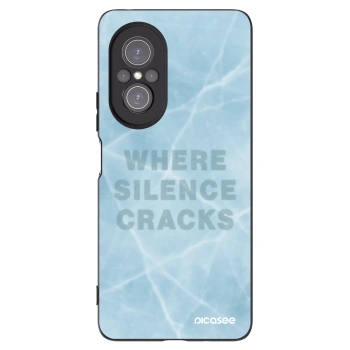 Picasee silikonski črni ovitek za Huawei Nova 9 SE - SILENCE