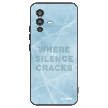 Picasee silikonski črni ovitek za Vivo V23 5G - SILENCE