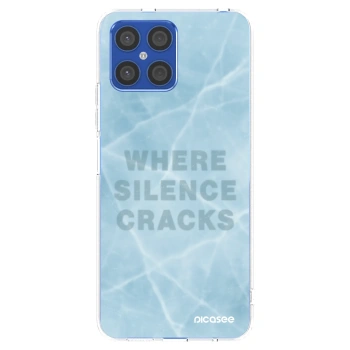Picasee silikonski prozorni ovitek za Honor X8 4G - SILENCE