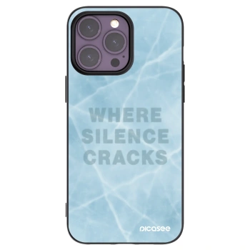 Picasee silikonski črni ovitek za Apple iPhone 14 Pro Max - SILENCE