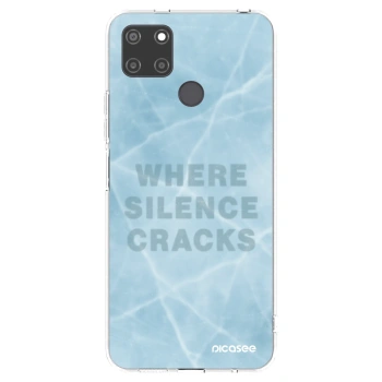 Picasee silikonski prozorni ovitek za Realme C21Y - SILENCE