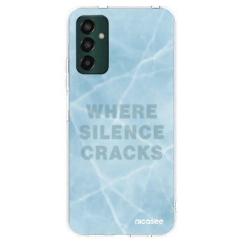 Picasee silikonski prozorni ovitek za Samsung Galaxy M13 M135F - SILENCE