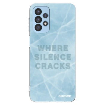 Picasee silikonski prozorni ovitek za Samsung Galaxy A23 A235F 4G - SILENCE