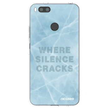 Picasee silikonski prozorni ovitek za Xiaomi Redmi A1 - SILENCE