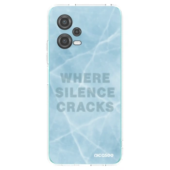 Picasee silikonski prozorni ovitek za Xiaomi Poco X5 - SILENCE