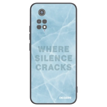 Picasee silikonski črni ovitek za Xiaomi Redmi Note 11S 5G - SILENCE