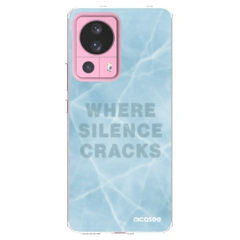 Picasee silikonski prozorni ovitek za Xiaomi 13 Lite - SILENCE
