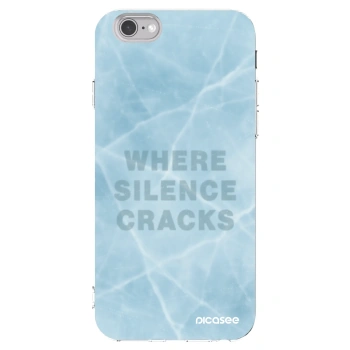 Picasee silikonski prozorni ovitek za Apple iPhone 6/6S - SILENCE