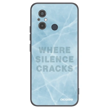 Picasee silikonski črni ovitek za Xiaomi Redmi 12C - SILENCE