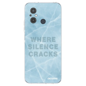 Picasee silikonski prozorni ovitek za Xiaomi Redmi 12C - SILENCE