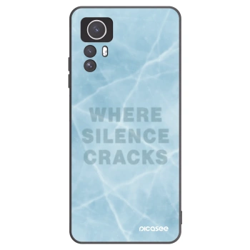 Picasee silikonski črni ovitek za Xiaomi Redmi Note 12S - SILENCE