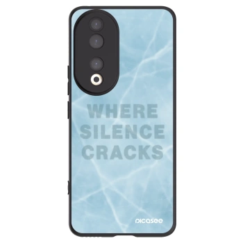 Picasee silikonski črni ovitek za Honor 90 5G - SILENCE