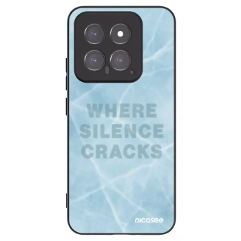 Picasee silikonski črni ovitek za Xiaomi 14 - SILENCE