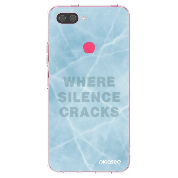 Picasee silikonski prozorni ovitek za Xiaomi Mi 8 Lite - SILENCE