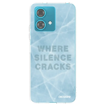 Picasee silikonski prozorni ovitek za Motorola Edge 40 Neo - SILENCE