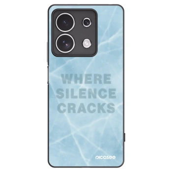 Picasee silikonski črni ovitek za Xiaomi Redmi Note 13 4G - SILENCE