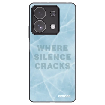 Picasee silikonski črni ovitek za Xiaomi Redmi Note 13 Pro 4G - SILENCE