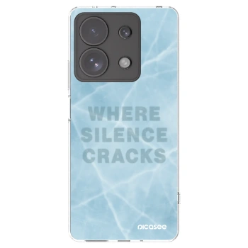 Picasee silikonski prozorni ovitek za Xiaomi Redmi Note 13 Pro 4G - SILENCE