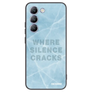 Picasee silikonski črni ovitek za Vivo V40 SE 5G - SILENCE