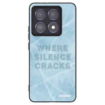 Picasee silikonski črni ovitek za Xiaomi 14T Pro - SILENCE