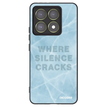 Picasee silikonski črni ovitek za Xiaomi 14T - SILENCE