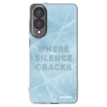 Picasee silikonski prozorni ovitek za Samsung Galaxy S25 Edge 5G - SILENCE