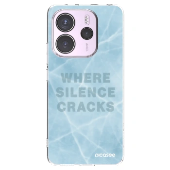 Picasee silikonski prozorni ovitek za Xiaomi Redmi Note 14 4G - SILENCE