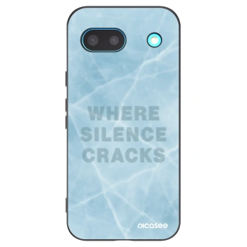 Picasee silikonski črni ovitek za Google Pixel 8a - SILENCE