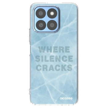 Picasee silikonski prozorni ovitek za Honor X8c - SILENCE