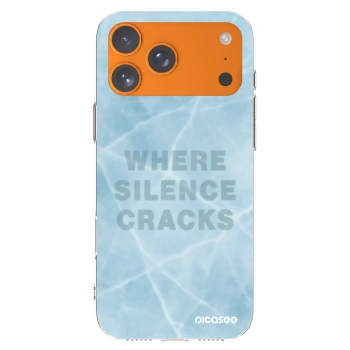 Picasee silikonski prozorni ovitek za Apple iPhone 17 Pro Max - SILENCE