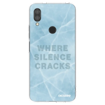 Picasee silikonski prozorni ovitek za Xiaomi Redmi 7 - SILENCE