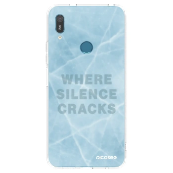 Picasee silikonski prozorni ovitek za Huawei Y6 2019 - SILENCE